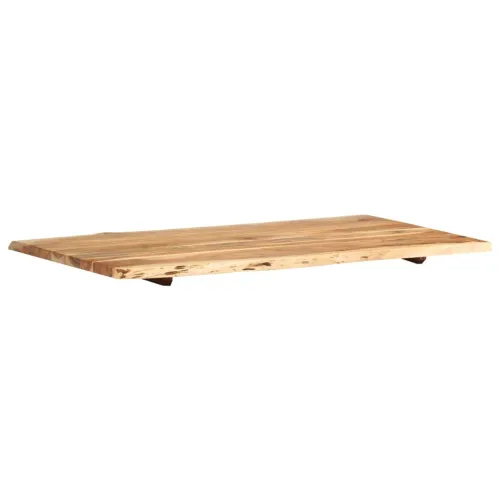 Stolna ploča od masivnog bagremovog drva 100 x (50-60) x 2,5 cm - 100 x 60 x 2.5 cm Cijena