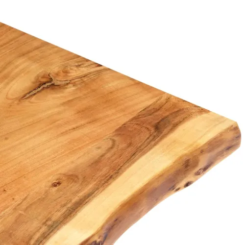 Stolna ploča od masivnog bagremovog drva 100 x (50-60) x 2,5 cm - 100 x 60 x 2.5 cm Cijena