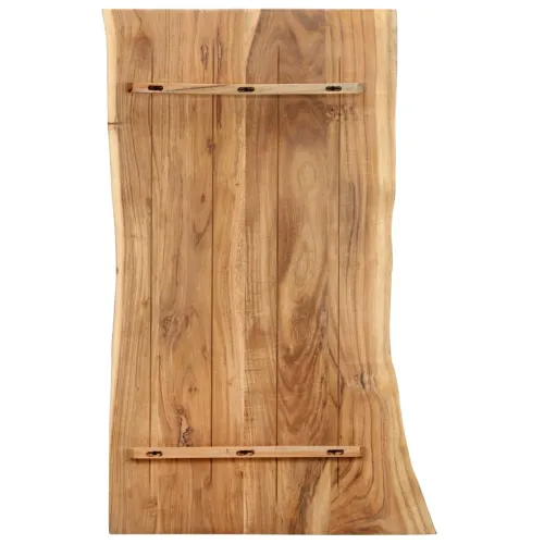 Stolna ploča od masivnog bagremovog drva 100 x (50-60) x 2,5 cm - 100 x 60 x 2.5 cm Cijena