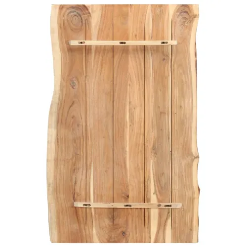 Stolna ploča od masivnog bagremovog drva 100 x (50-60) x 3,8 cm - 100 x 60 x 3.8 cm Cijena