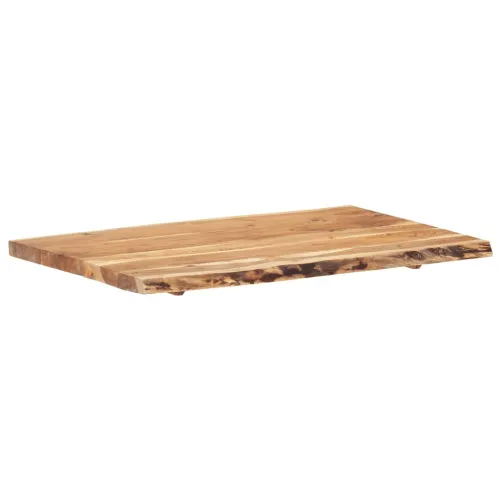 Stolna ploča od masivnog bagremovog drva 100 x (50-60) x 3,8 cm - 100 x 60 x 3.8 cm Cijena