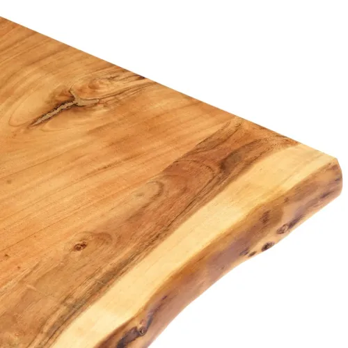 Stolna ploča od masivnog bagremovog drva 100 x (50-60) x 3,8 cm - 100 x 60 x 3.8 cm Cijena