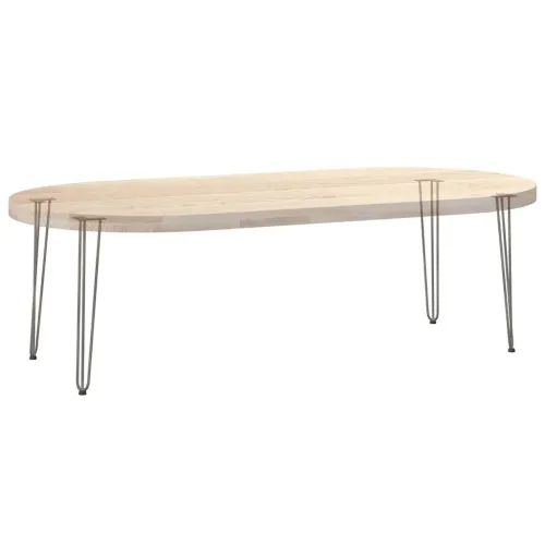 ukosne noge za konzolne stoliće za konzolni stol 4 kom. Prirodni čelik 72 cm Puni čelik - Prirodna 72 cm 3 rods Cijena