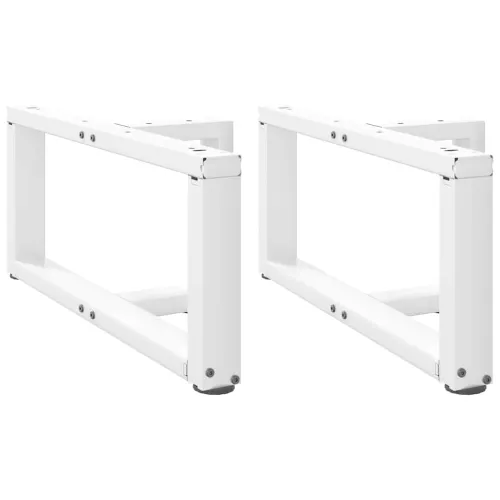 Noge za klub stolić T-oblika 2 kom Bijele 70x25x(30-31) cm Čelik - Bijela 70 x 25 x (30-31) cm Cijena