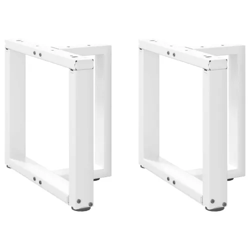 Noge za klub stolić T-oblika 2 kom Bijele 50x25x(42-43) cm Čelik - Bijela 50 x 25 x (42-43) cm Cijena