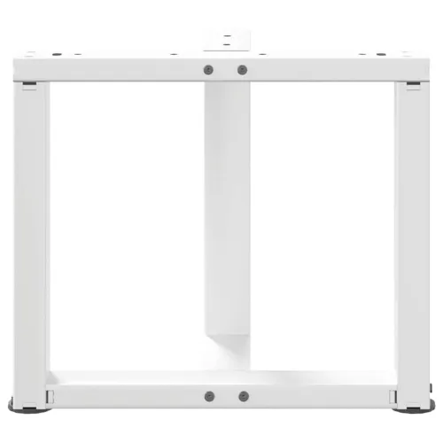 Noge za klub stolić T-oblika 2 kom Bijele 50x25x(42-43) cm Čelik - Bijela 50 x 25 x (42-43) cm Cijena