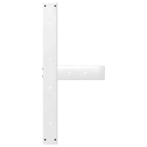 Noge za blagovaonski stol T-oblika 2 kom Bijele 70x35x(72-73) cm Čelik - Bijela 70 x 35 x (72-73) cm Cijena
