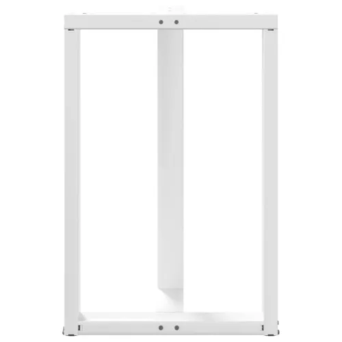 Noge za barski stol T-oblika 2 kom Bijele 60x35x(90-91) cm Čelik - Bijela 60 x 35 x (90-91) cm Cijena
