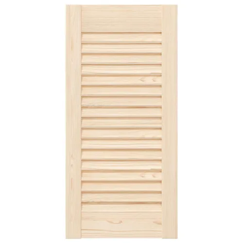 Dizajn vrata ormarića s rešetkama 61,5x29,5 cm puno drvo bor - Prirodna 39,5 x 49,4 cm 1 Cijena