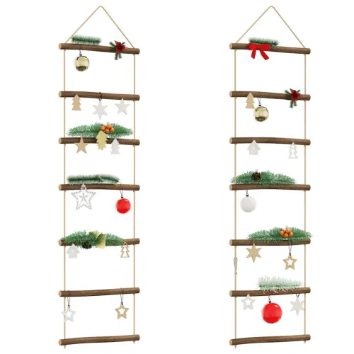 Zidni ukrasi u obliku ljestava 2 kom 30x100 cm prirodne grane - 30 x 100 cm Cijena