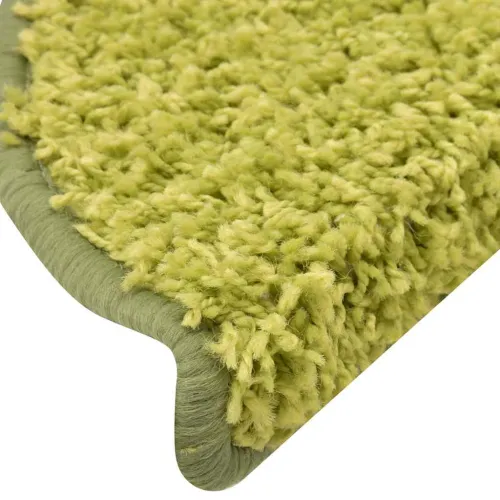Prostirke za stepenice 30 kom 56x17x3 cm Zelene poluokrugle - Zelena 56 x 17 x 3 cm 30 Cijena