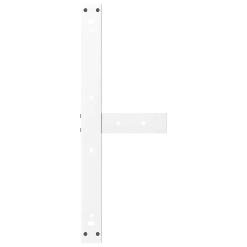 Noge za klub stolić T-oblika 2 kom Bijele 60x25x(42-43) cm Čelik - Bijela 60 x 25 x (42-43) cm Cijena