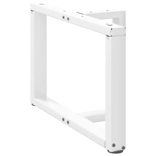 Noge za klub stolić T-oblika 2 kom Bijele 60x25x(42-43) cm Čelik - Bijela 60 x 25 x (42-43) cm Cijena