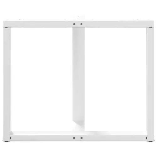 Noge za blagovaonski stol T-oblika 2 kom Bijele 90x35x(72-73) cm Čelik - Bijela 90 x 35 x (72-73) cm Cijena