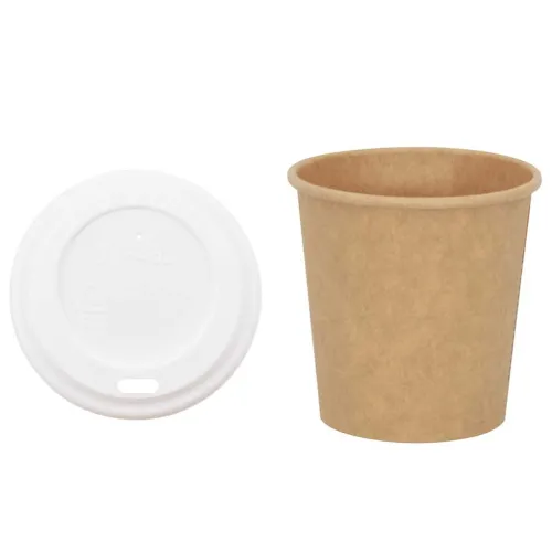 papirnate šalice za kavu s poklopcem 1000 kom 4 oz 100 ml - 1 100 ml 100 ml Cijena