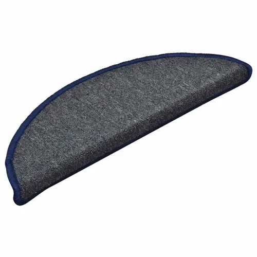 Prostirke za stepenice 30 kom 56x17x3 cm tamno sive i plave poluokrugle - Tamno zelena i plava 56 x 17 x 3 cm 30 Cijena