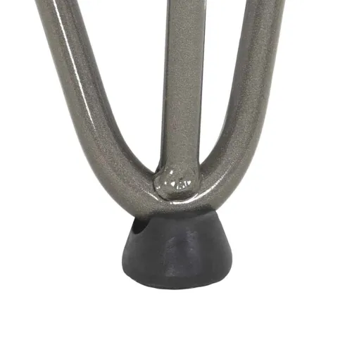 Noge s ukosnicama za stolić za kavu 4 kom. Prirodni čelik 42 cm Puni čelik - Prirodna 42 cm 3 rods Cijena