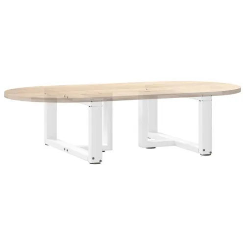 Noge za klub stolić T-oblika 2 kom Bijele 60x25x(30-31) cm Čelik - Bijela 60 x 25 x (30-31) cm Cijena