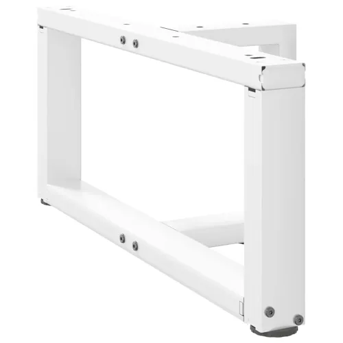 Noge za klub stolić T-oblika 2 kom Bijele 60x25x(30-31) cm Čelik - Bijela 60 x 25 x (30-31) cm Cijena