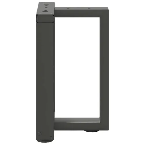 Noge za klub stolić T-oblika 2 kom antracit 38x25x(42-43) cm čelik - Antracit 38 x 25 x (42-43) cm Cijena