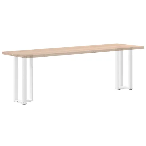 Noge za konzolni stol T-oblika 2 kom Bijele 38x25x(72-73) cm Čelik - Bijela 38 x 25 x (72-73) cm Cijena