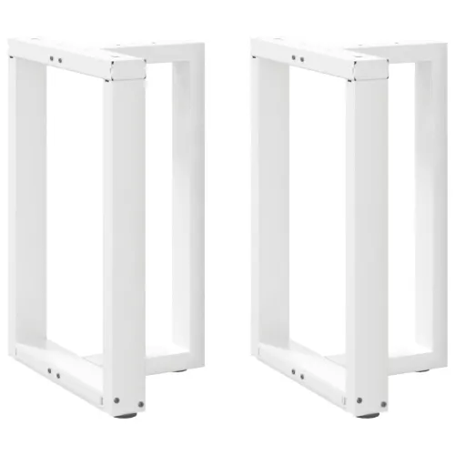 Noge za blagovaonski stol T-oblika 2 kom Bijele 60x35x(72-73) cm Čelik - Bijela 60 x 35 x (72-73) cm Cijena