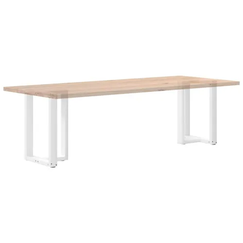 Noge za blagovaonski stol T-oblika 2 kom Bijele 60x35x(72-73) cm Čelik - Bijela 60 x 35 x (72-73) cm Cijena