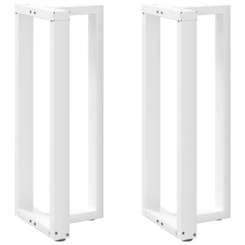 Noge za barski stol T-oblika 2 kom Bijele 40x35x(100-101) cm Čelik - Bijela 40 x 35 x (100-101) cm Cijena