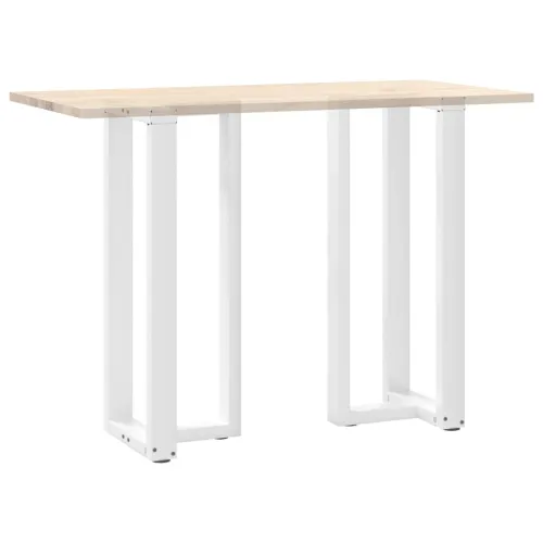 Noge za barski stol T-oblika 2 kom Bijele 40x35x(100-101) cm Čelik - Bijela 40 x 35 x (100-101) cm Cijena