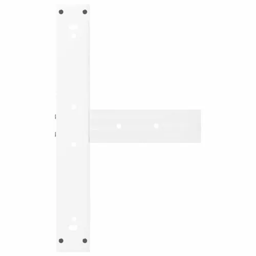 Noge za barski stol T-oblika 2 kom Bijele 60x35x(100-101) cm Čelik - Bijela 60 x 35 x (100-101) cm Cijena