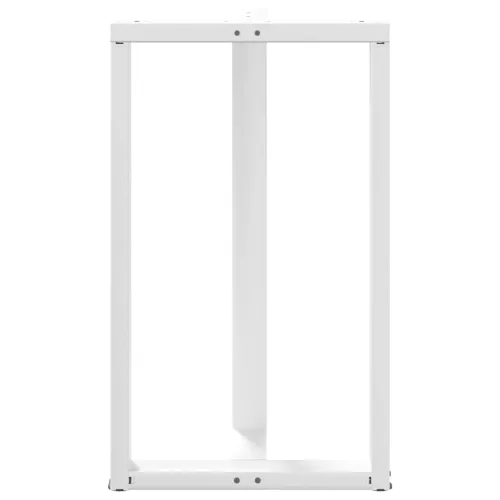 Noge za barski stol T-oblika 2 kom Bijele 60x35x(100-101) cm Čelik - Bijela 60 x 35 x (100-101) cm Cijena