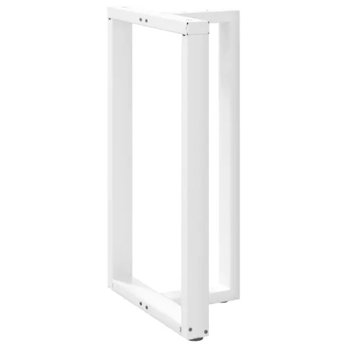 Noge za barski stol T-oblika 2 kom Bijele 60x35x(100-101) cm Čelik - Bijela 60 x 35 x (100-101) cm Cijena