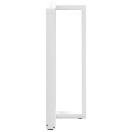 Noge za barski stol T-oblika 2 kom Bijele 60x35x(100-101) cm Čelik - Bijela 60 x 35 x (100-101) cm Cijena