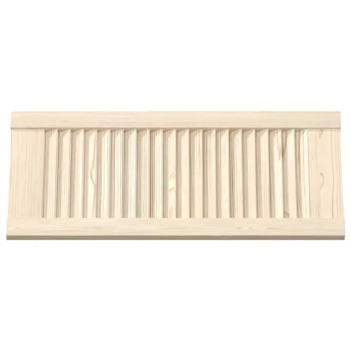 Dizajn vrata ormarića s rešetkama 69x29,5 cm puno drvo bor - Prirodna 39,5 x 49,4 cm 1 Cijena