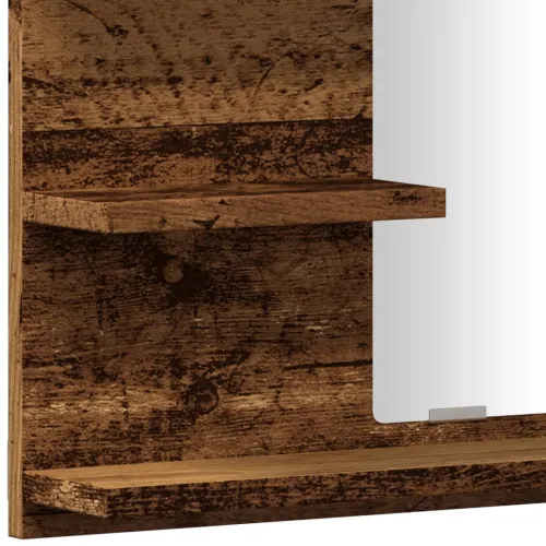 Kupaonski ormarić s ogledalom Old Wood 60x10,5x45 cm - Staro drvo Cijena