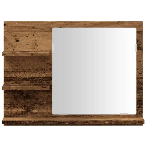 Kupaonski ormarić s ogledalom Old Wood 60x10,5x45 cm - Staro drvo Cijena