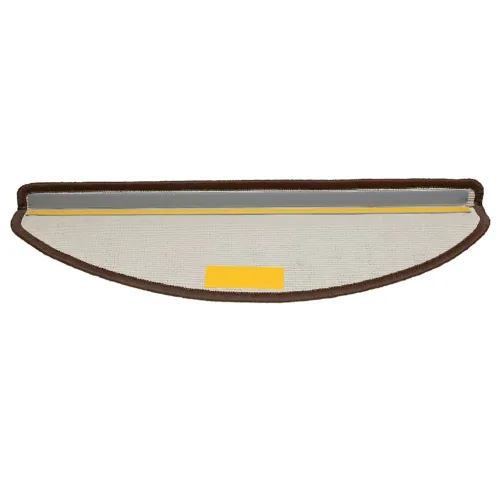 Prostirke za stepenice 30 kom 65x21x4 cm Smeđe poluokrugle velike - Smeđa 65 x 21 x 4 cm 30 Smeđa Cijena