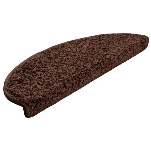 Prostirke za stepenice 30 kom 65x21x4 cm Smeđe poluokrugle velike - Smeđa 65 x 21 x 4 cm 30 Smeđa Cijena