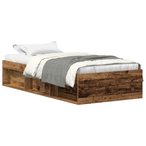Okvir kreveta bez madraca staro drvo 90x190 cm - Staro drvo 90 x 190 cm Cijena