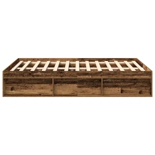 Okvir kreveta bez madraca staro drvo 160x200 cm - Staro drvo 160 x 200 cm Cijena