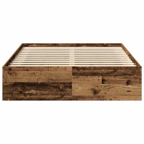 Okvir kreveta bez madraca staro drvo 160x200 cm - Staro drvo 160 x 200 cm Cijena