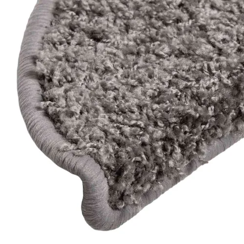 Prostirke za stepenice 30 kom 56x17x3 cm sive poluokrugle - Siva 56 x 17 x 3 cm 30 Cijena