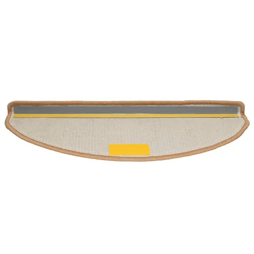 Prostirke za stepenice 30 kom 65x21x4 cm bež poluokrugle velike - Bež 65 x 21 x 4 cm 30 Cijena