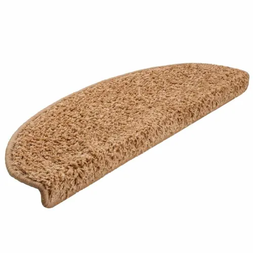 Prostirke za stepenice 30 kom 65x21x4 cm bež poluokrugle velike - Bež 65 x 21 x 4 cm 30 Cijena