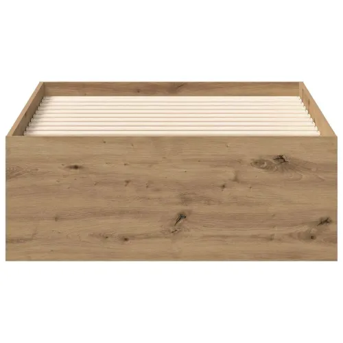 Okvir kreveta bez madraca boja hrasta artisan 90x200 cm - Hrast artisan 90 x 200 cm Cijena