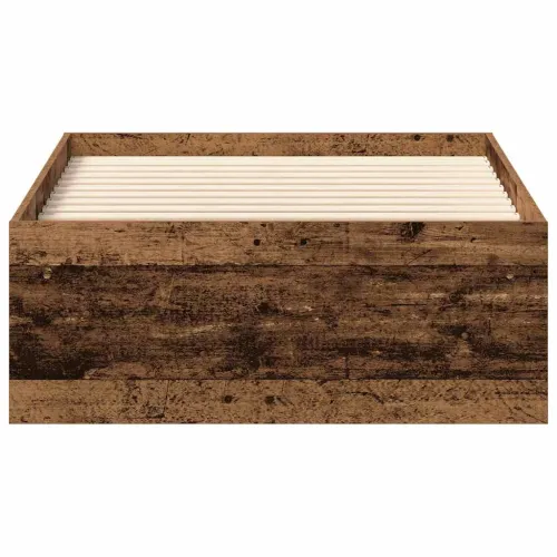 Okvir kreveta bez madraca staro drvo 100x200 cm - Staro drvo 100 x 200 cm Cijena