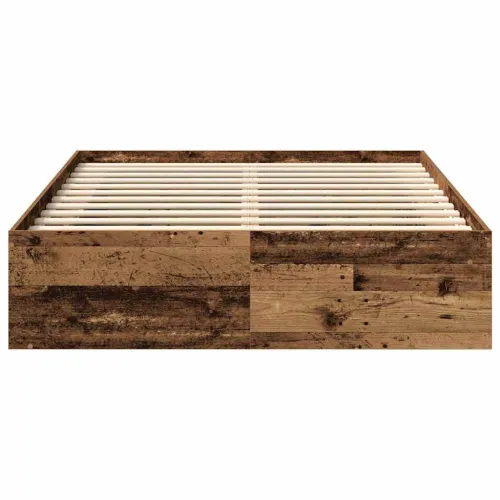Okvir kreveta bez madraca staro drvo 120x200 cm - Staro drvo 120 x 200 cm Cijena