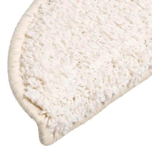 Prostirke za stepenice 30 kom 56x17x3 cm bijele poluokrugle - Bijela 56 x 17 x 3 cm 30 Cijena