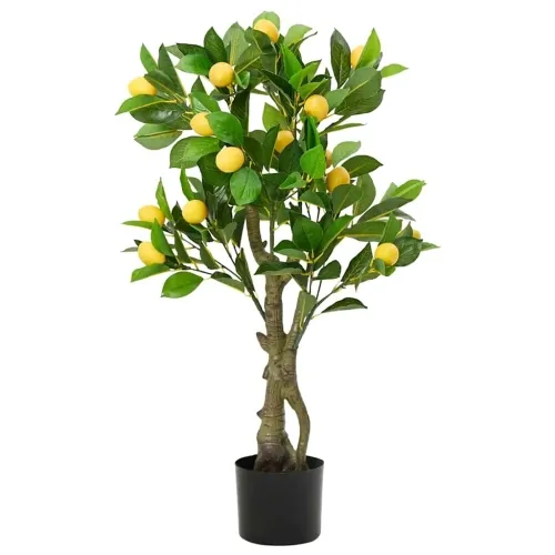 Umjetno stablo limuna 234 listova 90 cm zeleno - 90 cm Cijena
