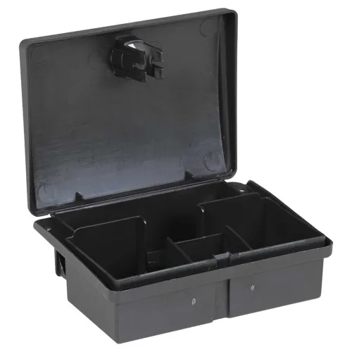 Zamke za miševe 10 kom crne 13x10x4 cm - 10 Cijena